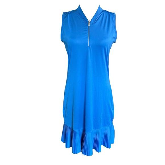 Tail Golf Dress Sleeveless Blue Pleats Small Athleisure Tennis Pockets Athletic - Picture 1 of 12